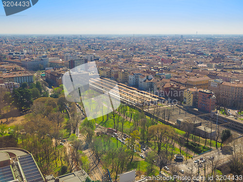 Image of Milan aerial view