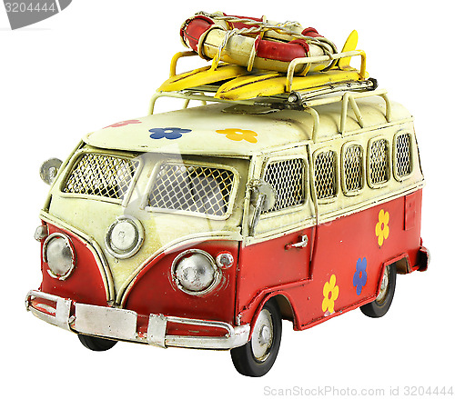 Image of Retro toy camper car 