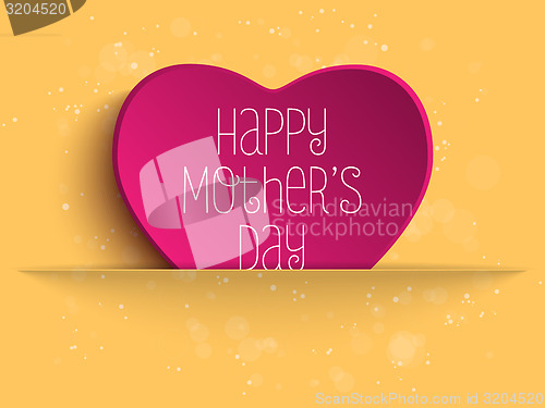 Image of Happy Mother Day Heart Background