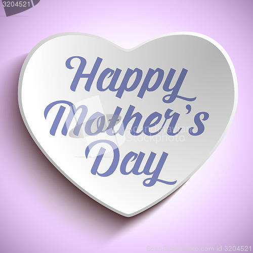 Image of Happy Mother Day Heart Background