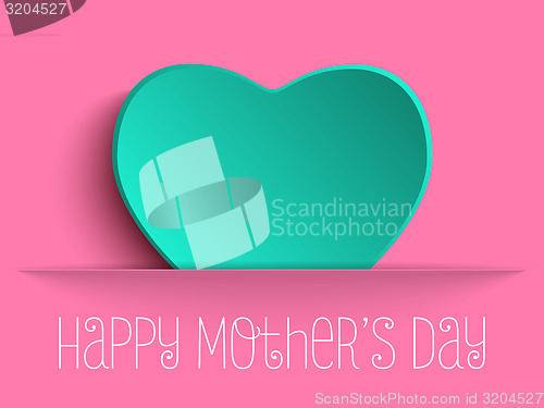 Image of Happy Mother Day Heart Background