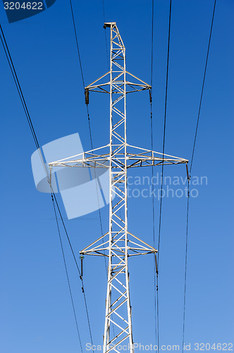 Image of high voltage power lines