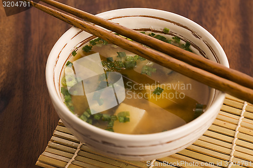 Image of Japanese miso soup