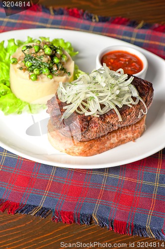 Image of Gourmet steak meat