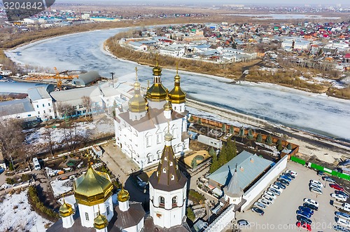 Image of Aerial view on Holy Trinity Monastery