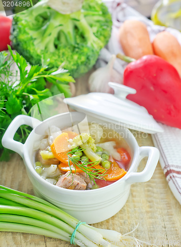 Image of fresh soup