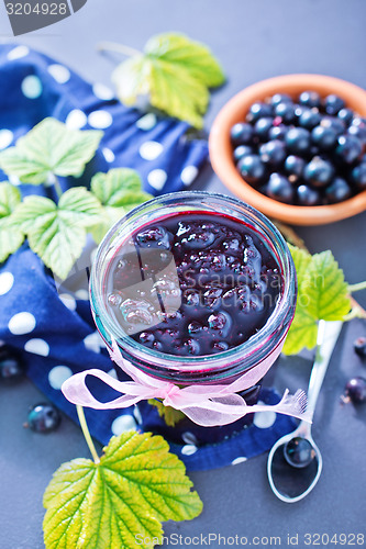 Image of black currant jam