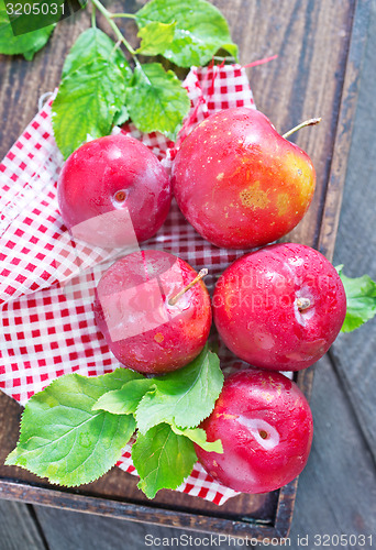 Image of fresh plums