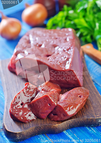 Image of raw liver