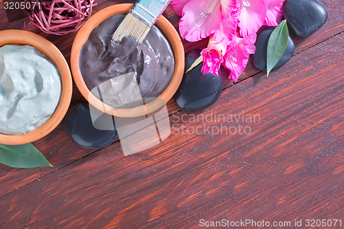 Image of clay for spa