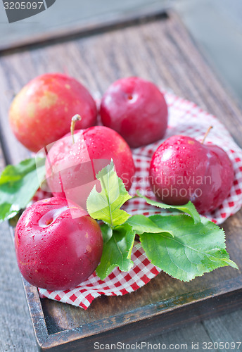 Image of fresh plums