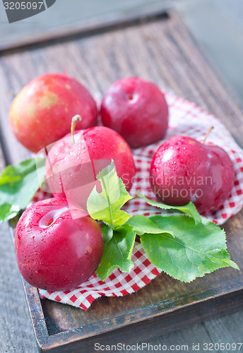 Image of fresh plums