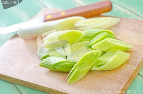 Image of fresh leek