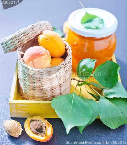 Image of apricots and jam