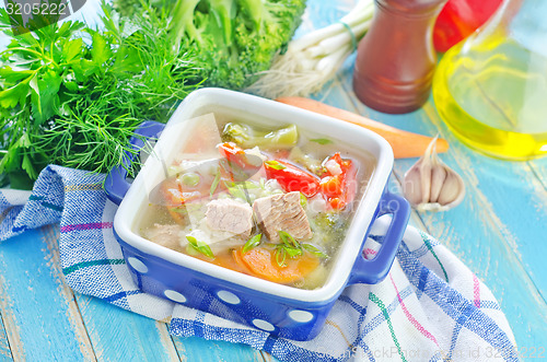Image of fresh soup