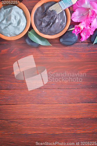 Image of clay for spa