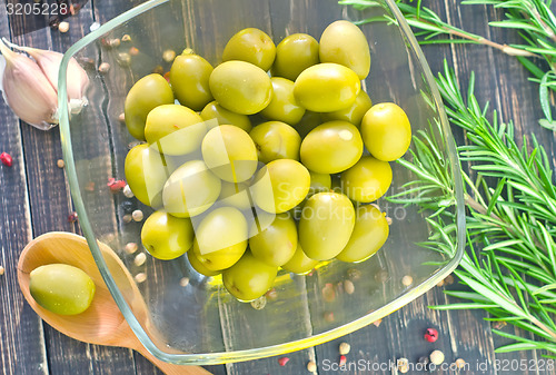 Image of green olives