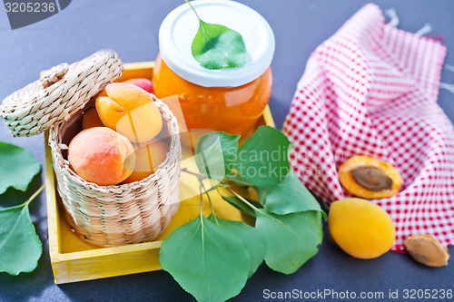 Image of apricots and jam