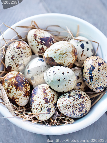 Image of quail eggs