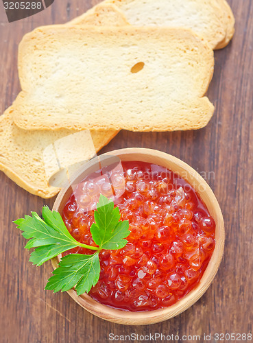 Image of red caviar