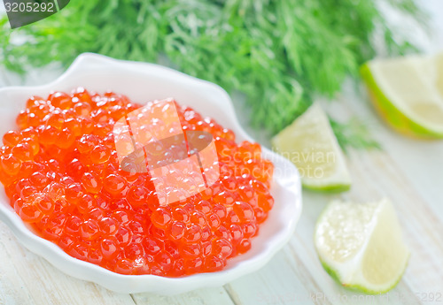 Image of salmon caviar