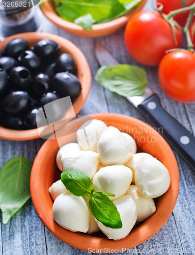 Image of ingredients for caprese