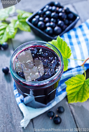 Image of black currant jam