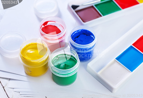 Image of color paint