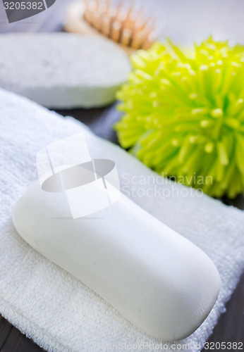 Image of objects for bath