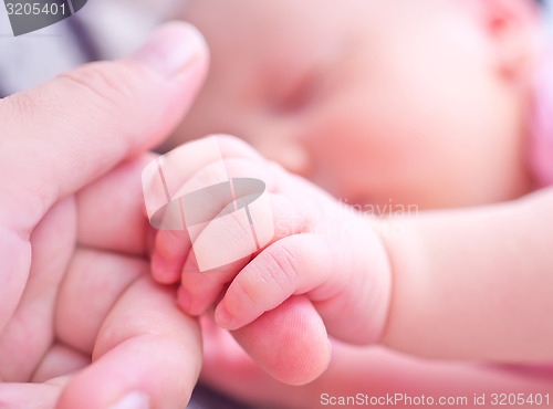 Image of baby\'s hand