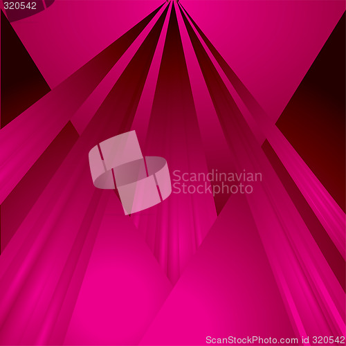 Image of magenta ray