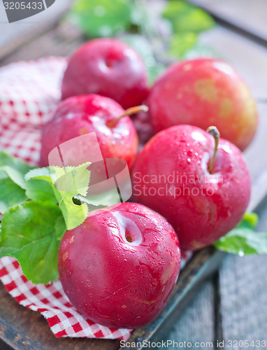 Image of fresh plums