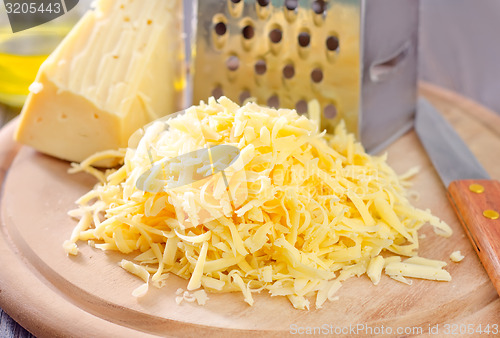 Image of cheese on the board