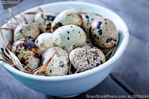 Image of quail eggs