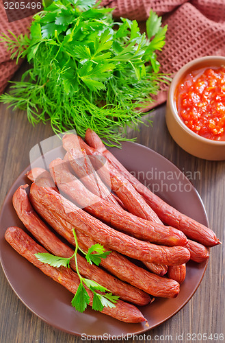 Image of sausages