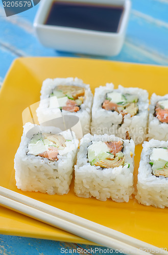 Image of sushi
