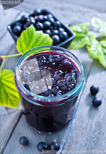 Image of black currant jam