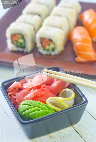 Image of sushi