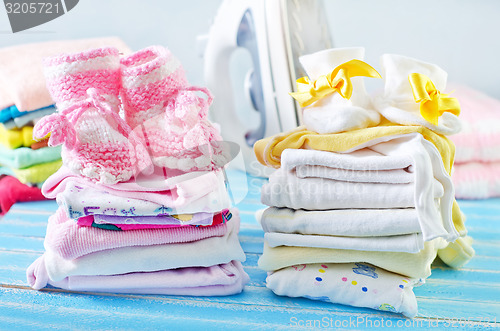 Image of baby clothes