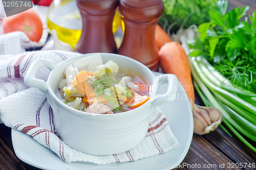 Image of fresh soup