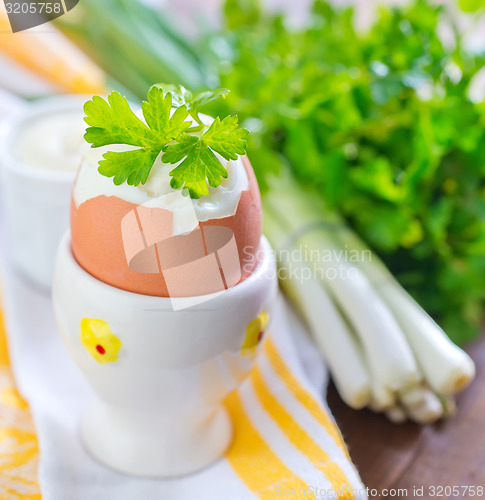 Image of boiled eggs