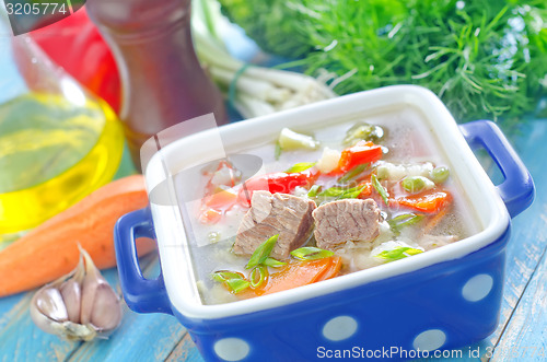 Image of fresh soup