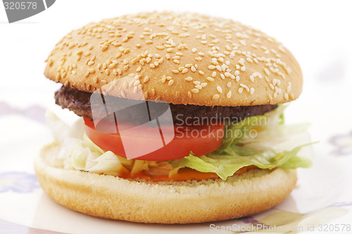 Image of hamburger