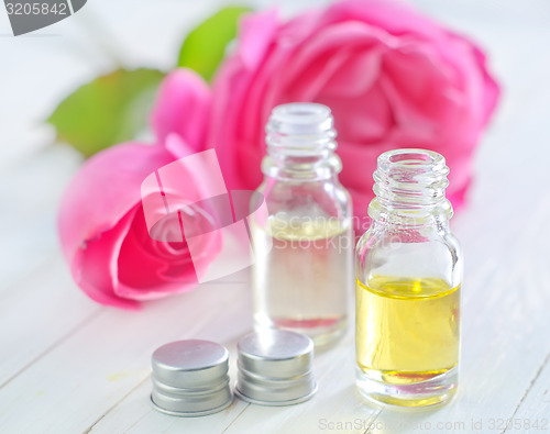 Image of rose oil