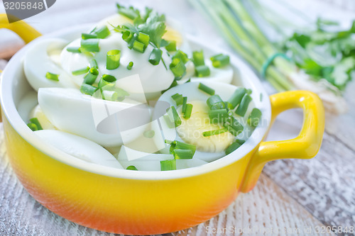 Image of boiled eggs