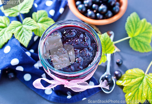 Image of black currant jam