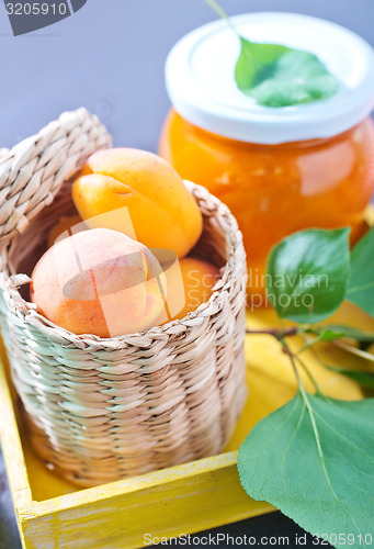 Image of apricots and jam