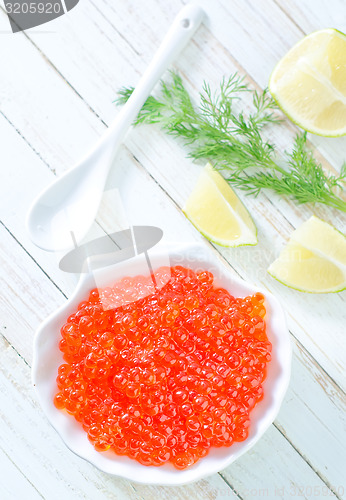 Image of salmon caviar