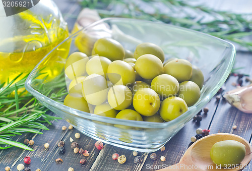 Image of green olives