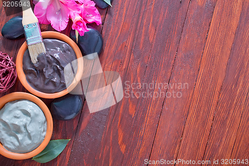 Image of clay for spa